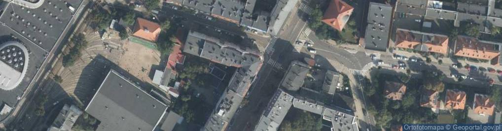 Zdjęcie satelitarne 28 Czerwca 1956 r. ul.