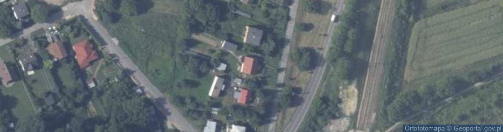 Zdjęcie satelitarne 28 Pułku Artylerii Lekkiej ul.