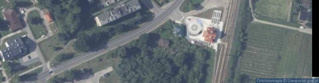 Zdjęcie satelitarne 28 Pułku Artylerii Lekkiej ul.