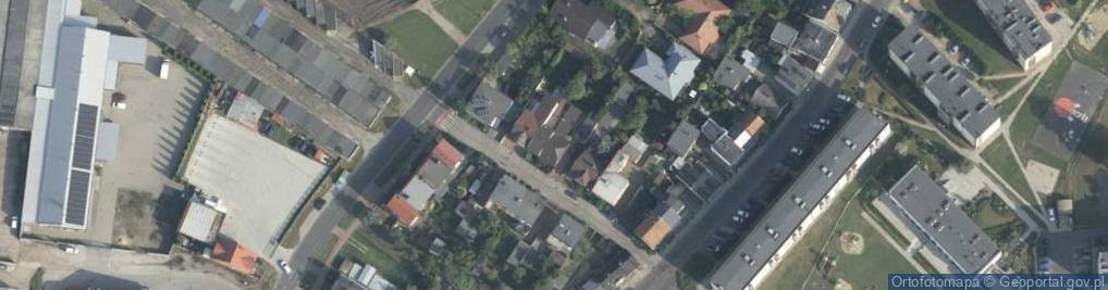 Zdjęcie satelitarne 2 Października ul.