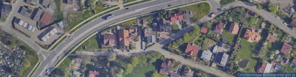 Zdjęcie satelitarne 2 Pułku Strzelców Podhalańskich ul.