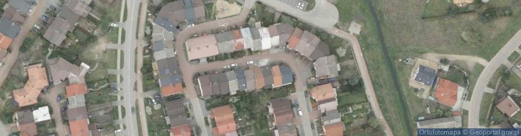 Zdjęcie satelitarne 33 Pułku Piechoty ul.