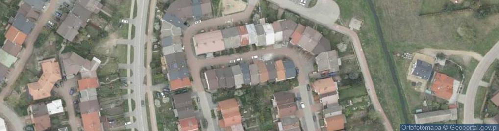 Zdjęcie satelitarne 33 Pułku Piechoty ul.
