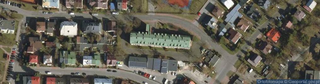 Zdjęcie satelitarne 34 Pułku Piechoty ul.