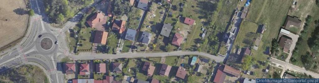 Zdjęcie satelitarne 35-lecia ul.