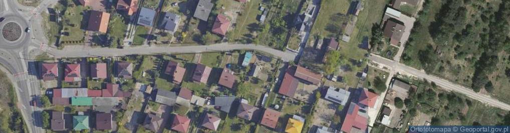 Zdjęcie satelitarne 35-lecia ul.