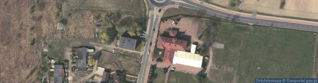 Zdjęcie satelitarne 36 Pułku Piechoty Legii Akademickiej ul.