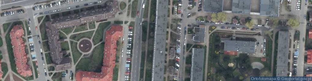 Zdjęcie satelitarne 3 Maja ul.