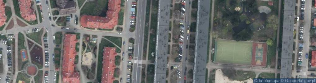 Zdjęcie satelitarne 3 Maja ul.