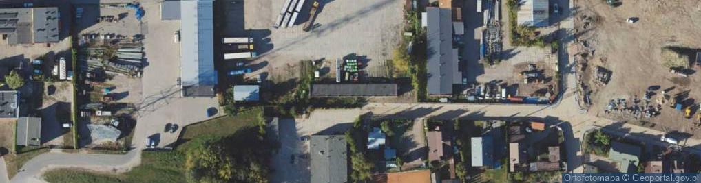 Zdjęcie satelitarne 42 Pułku Piechoty ul.