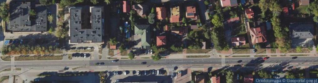 Zdjęcie satelitarne 42 Pułku Piechoty ul.