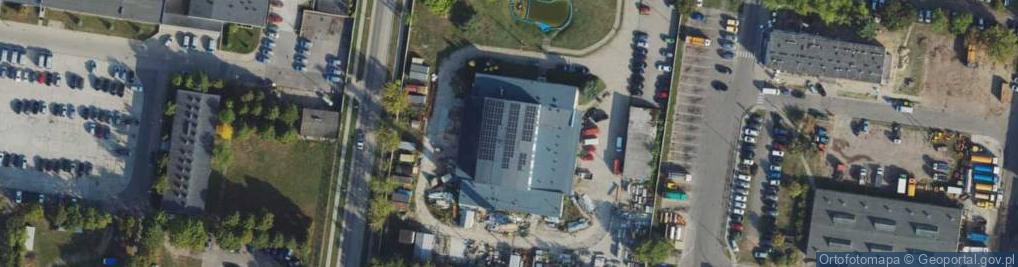 Zdjęcie satelitarne 42 Pułku Piechoty ul.