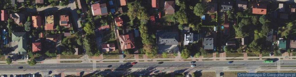 Zdjęcie satelitarne 42 Pułku Piechoty ul.