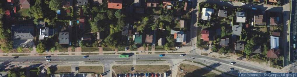 Zdjęcie satelitarne 42 Pułku Piechoty ul.