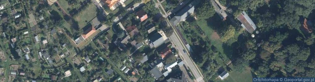 Zdjęcie satelitarne 4 Pułku Piechoty Wojska Polskiego ul.