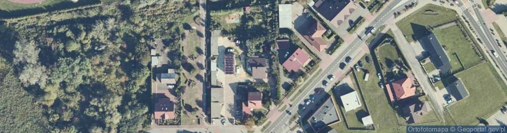 Zdjęcie satelitarne 50-lecia Kopalni Konin ul.