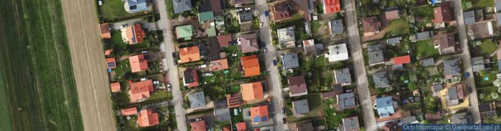 Zdjęcie satelitarne 57 Pułku Piechoty Wielkopolskiej ul.