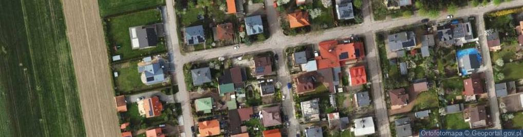 Zdjęcie satelitarne 57 Pułku Piechoty Wielkopolskiej ul.