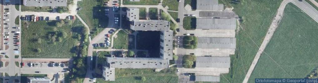 Zdjęcie satelitarne 59 Pułku Piechoty ul.