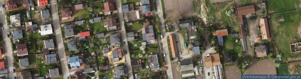 Zdjęcie satelitarne 60 Pułku Piechoty Wielkopolskiej ul.