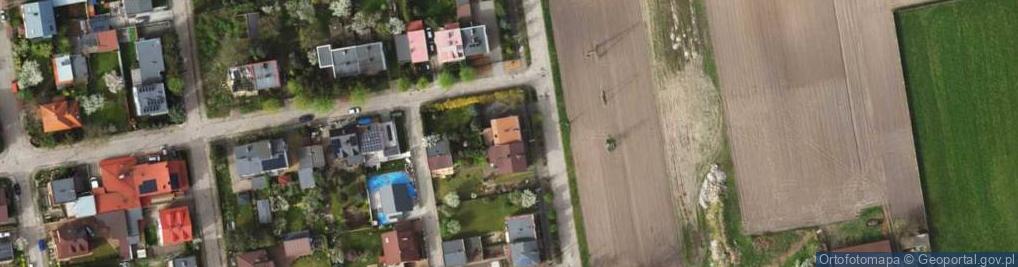 Zdjęcie satelitarne 60 Pułku Piechoty Wielkopolskiej ul.