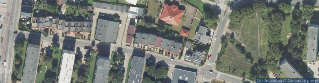 Zdjęcie satelitarne 60 Pułku Piechoty ul.