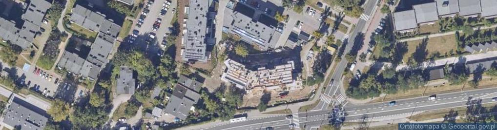 Zdjęcie satelitarne 63 Pułku Piechoty ul.