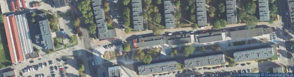 Zdjęcie satelitarne 650-lecia ul.