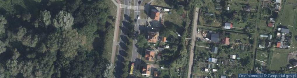 Zdjęcie satelitarne 6 Dywizji Piechoty ul.