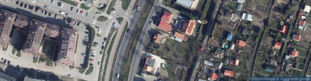 Zdjęcie satelitarne 6 Dywizji Piechoty ul.
