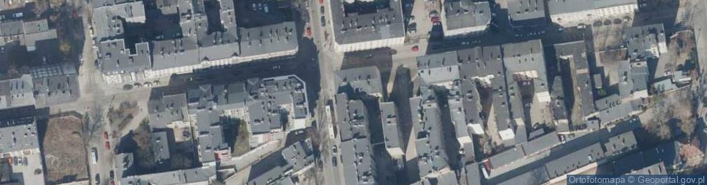 Zdjęcie satelitarne 6 Sierpnia ul.