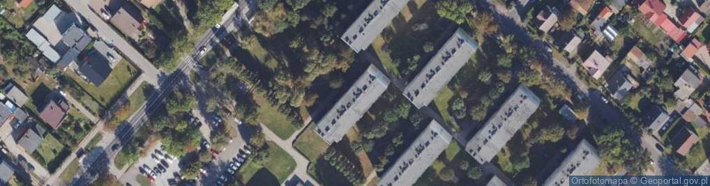 Zdjęcie satelitarne 700-lecia ul.