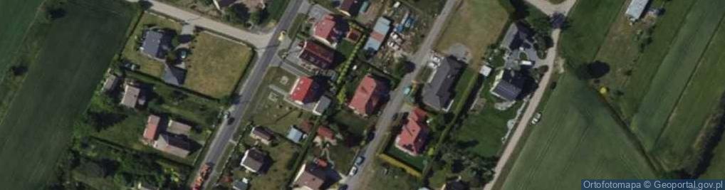 Zdjęcie satelitarne 700-lecia ul.