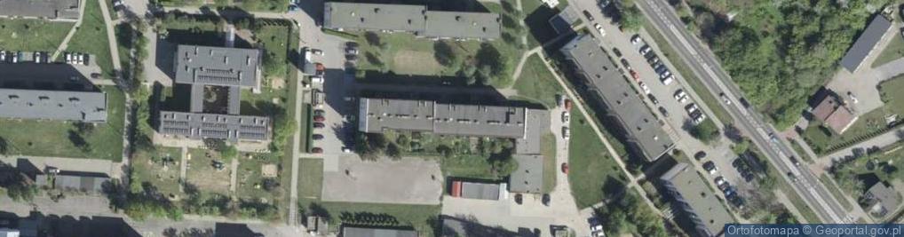 Zdjęcie satelitarne 71 Pułku Piechoty ul.