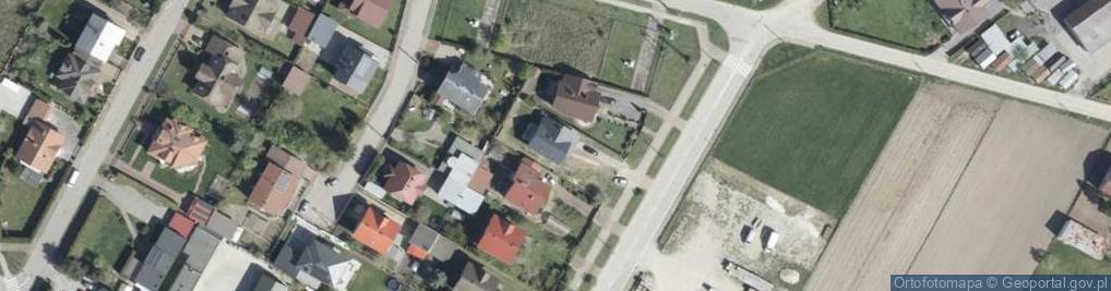 Zdjęcie satelitarne 71 Pułku Piechoty ul.