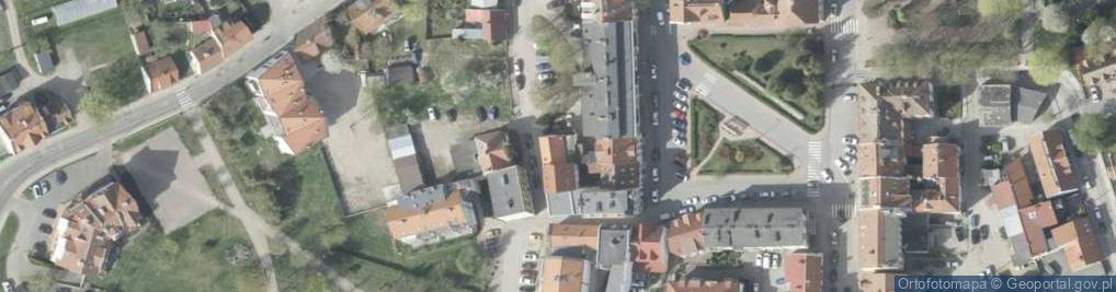 Zdjęcie satelitarne 8 Maja ul.