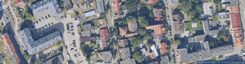 Zdjęcie satelitarne 8 Maja ul.