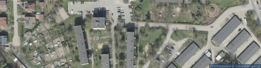 Zdjęcie satelitarne 8 Sierpnia ul.