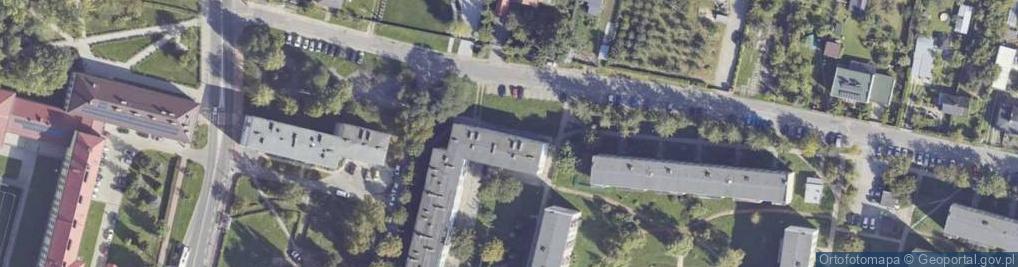 Zdjęcie satelitarne 8 Maja ul.