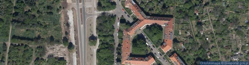 Zdjęcie satelitarne 8 Maja ul.
