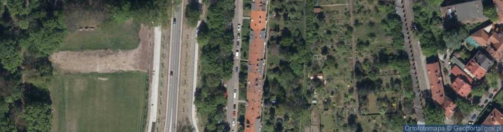 Zdjęcie satelitarne 8 Maja ul.