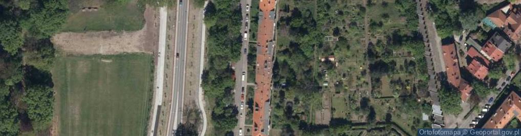 Zdjęcie satelitarne 8 Maja ul.