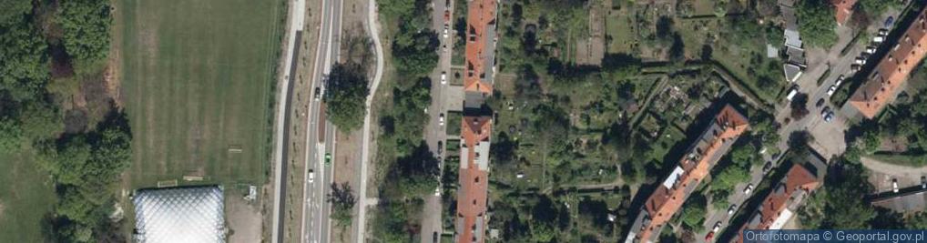 Zdjęcie satelitarne 8 Maja ul.