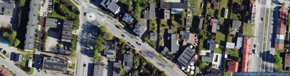 Zdjęcie satelitarne 9 Maja ul.