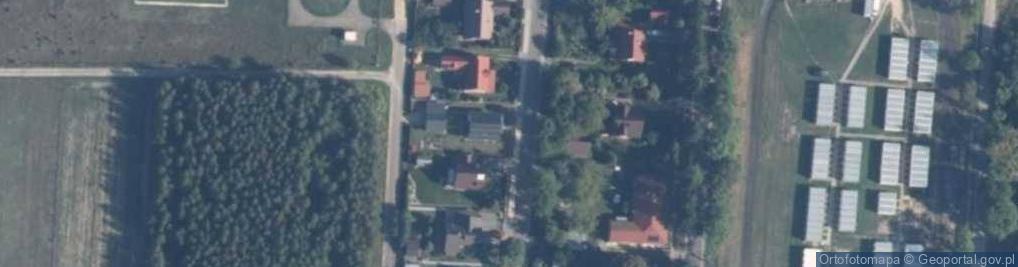 Zdjęcie satelitarne 9 Pułku Artylerii Ciężkiej ul.
