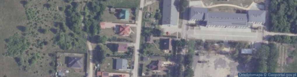 Zdjęcie satelitarne 9 Pułku Artylerii Ciężkiej ul.