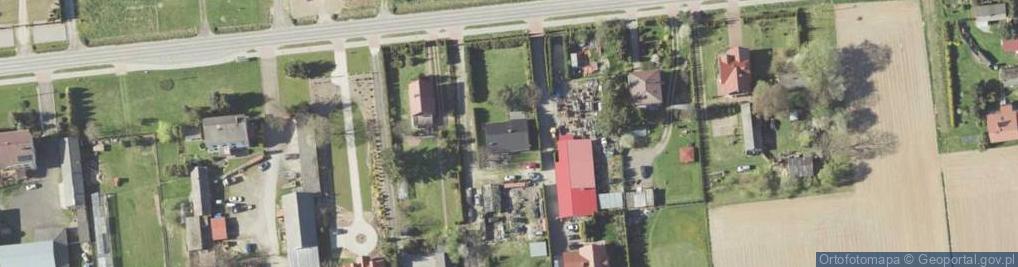 Zdjęcie satelitarne Abramowice Prywatne ul.