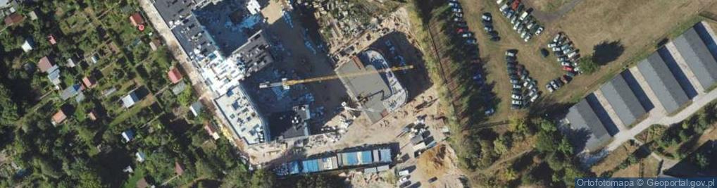 Zdjęcie satelitarne Absolwentów ul.