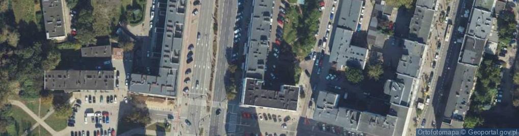 Zdjęcie satelitarne Abrahama Antoniego ul.