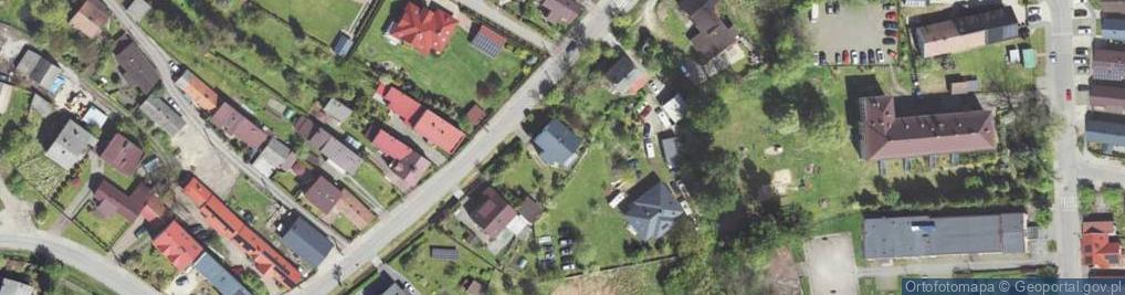 Zdjęcie satelitarne Abstorskich ul.